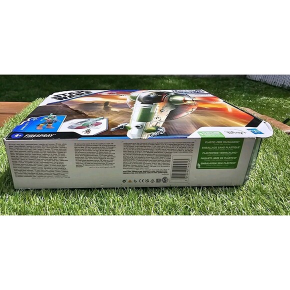 Hasbro Star Wars Mission Fleet Firespray Slave One Ship w/ Boba Fett Damaged Box - Picture 8 of 9